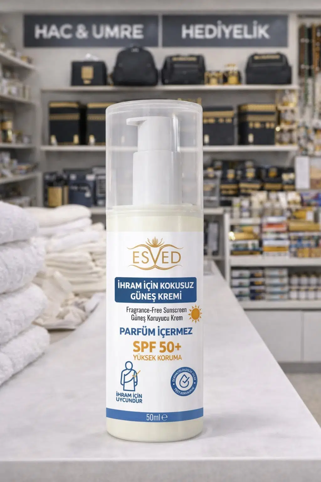 Hac ve Umre için Güneş Kremi ihrama uygun