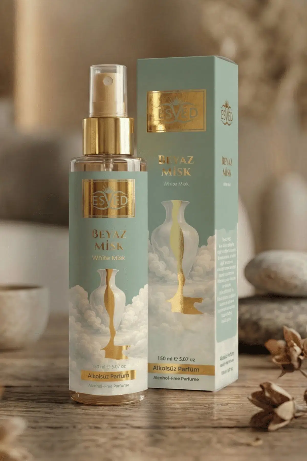 Beyaz Misk Kokusu Alkolsüz Parfüm 150 ml.